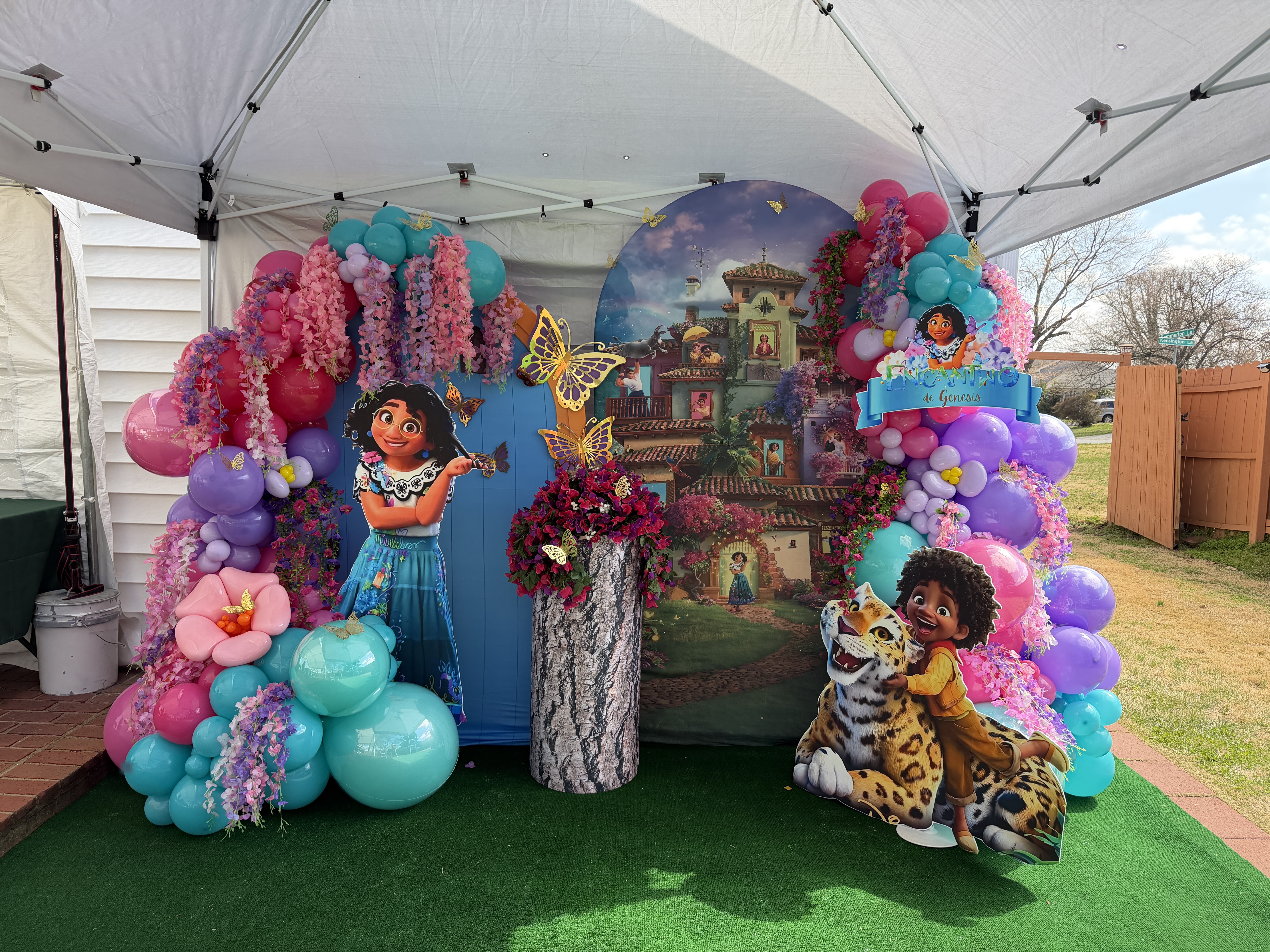 Encanto birthday decoration by Hope's Decoration Services