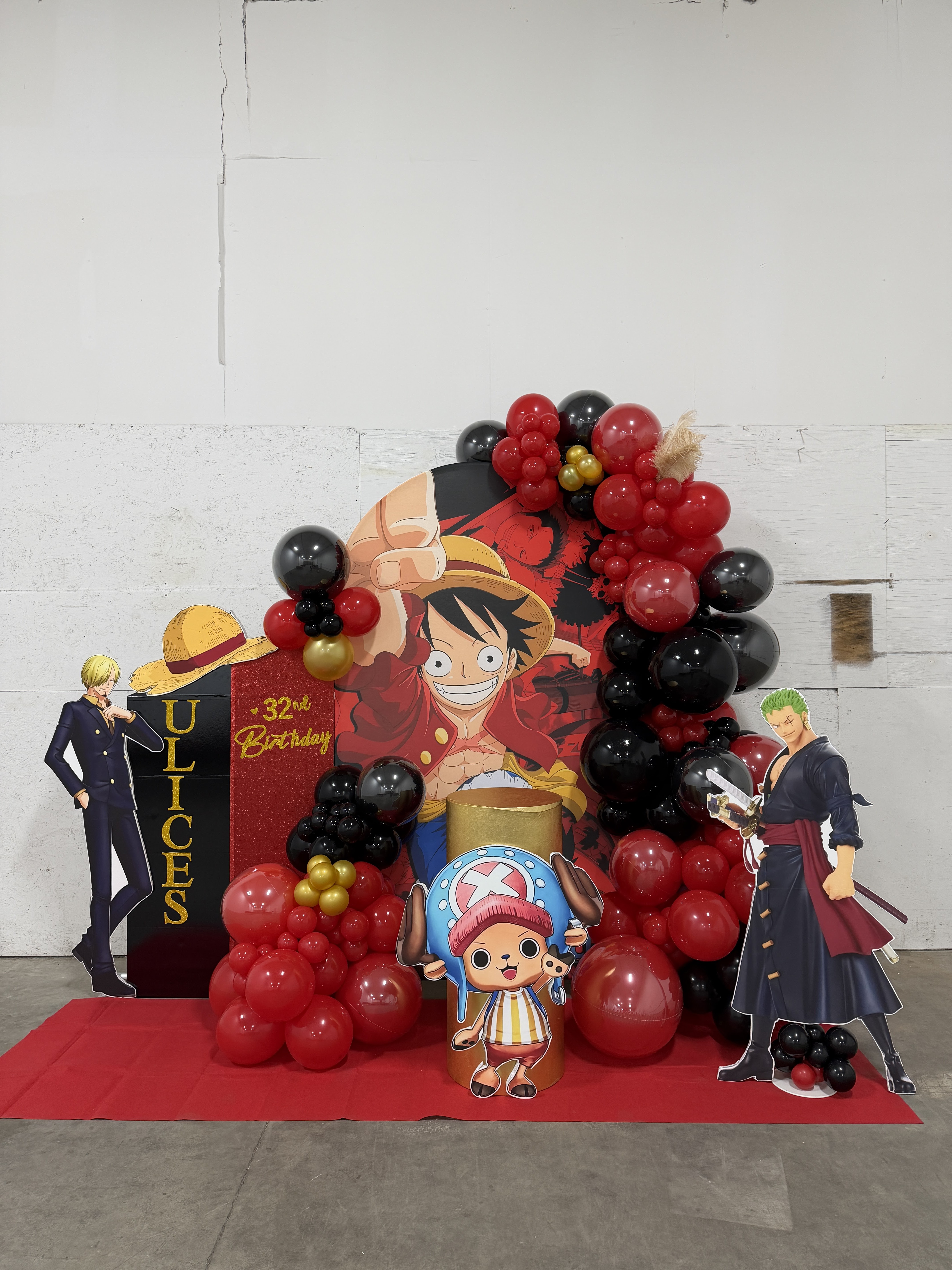 One Piece birthday decoration by Hope's Decoration Services